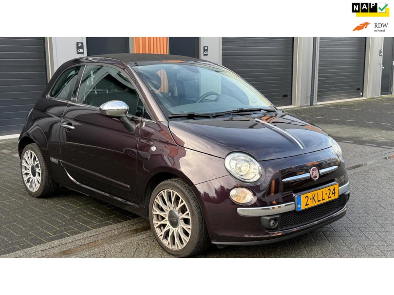 Fiat 500 C - 0.9 TwinAir Lounge Cabrio Soft dak - AutoWereld.nl