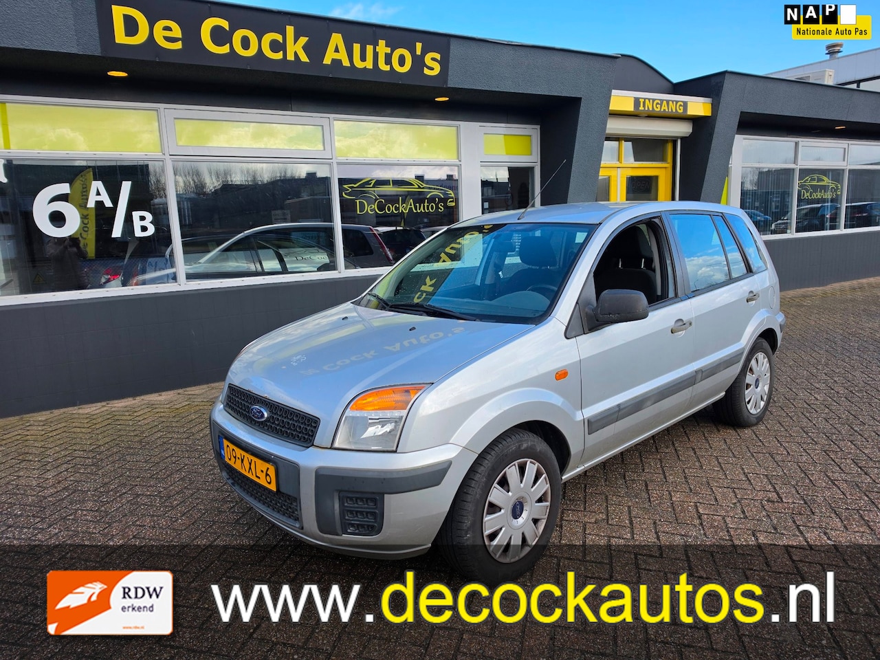 Ford Fusion - 1.4-16V Cool & Sound - AutoWereld.nl