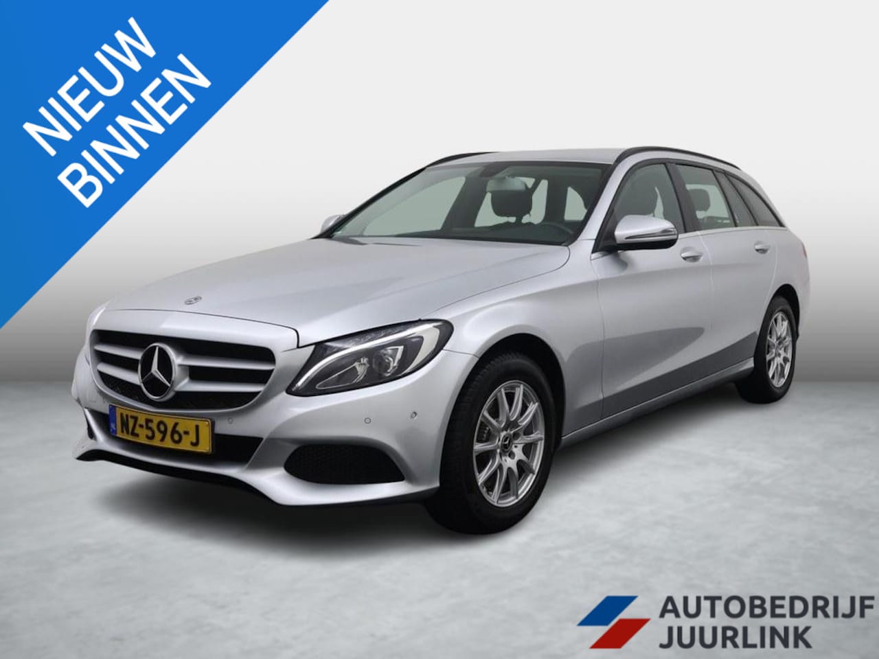 Mercedes-Benz C-klasse Estate - 160 Ambition Trekhaak/Navi/Clima/El. Stoel/Led - AutoWereld.nl