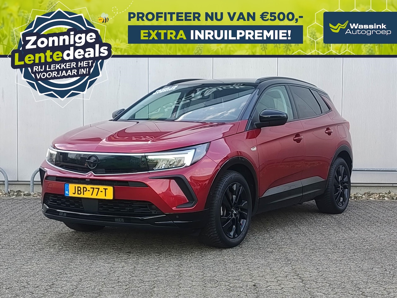 Opel Grandland - 1.6T Hybride 225pk Ultimate Automaat | LENTEDEALS | Climate control | Navigatie | AGR stoe - AutoWereld.nl