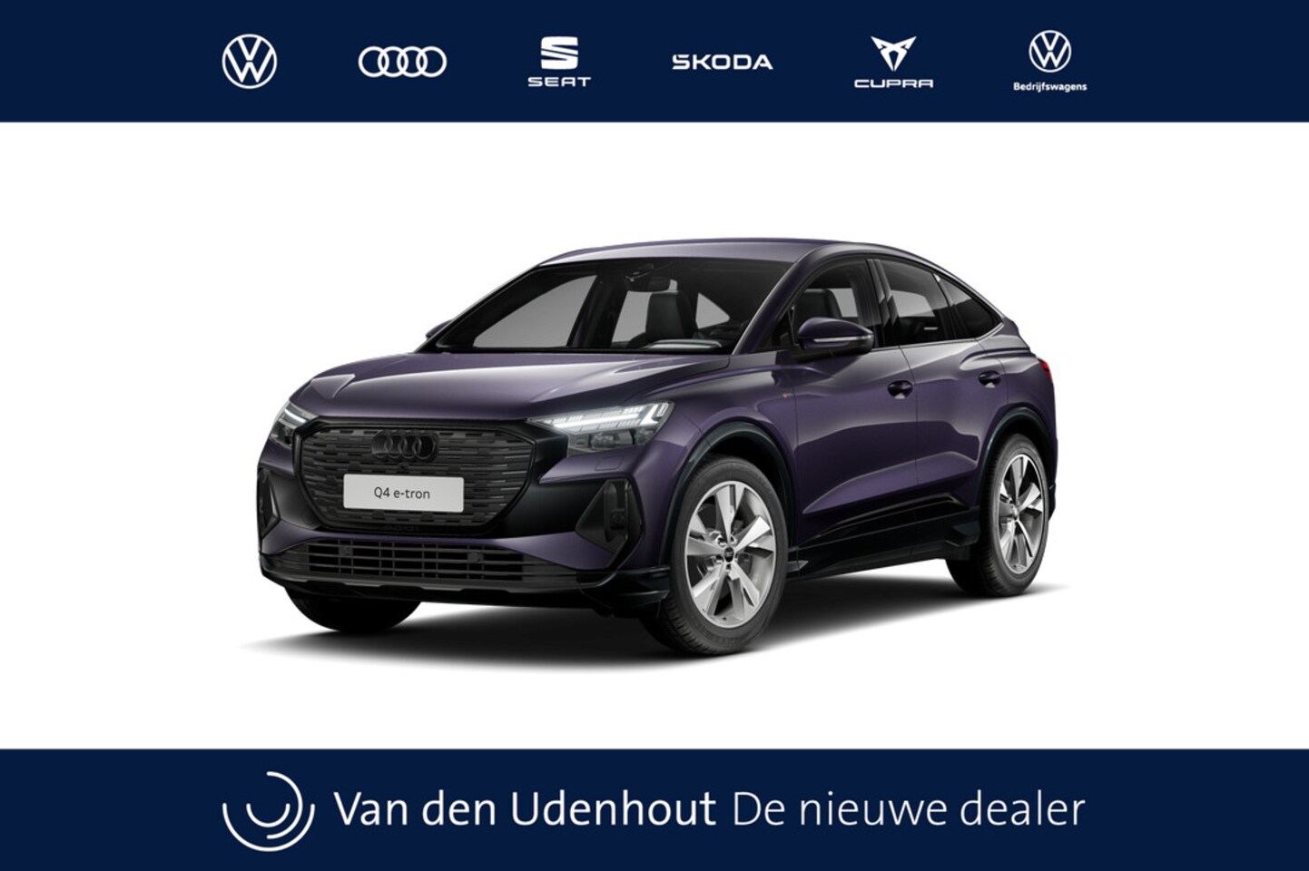 Audi Q4 Sportback e-tron - Q4 Sportback 45 e-tron 286 1AT S edition Competition Automaat | Optiekpakket zwart plus | - AutoWereld.nl