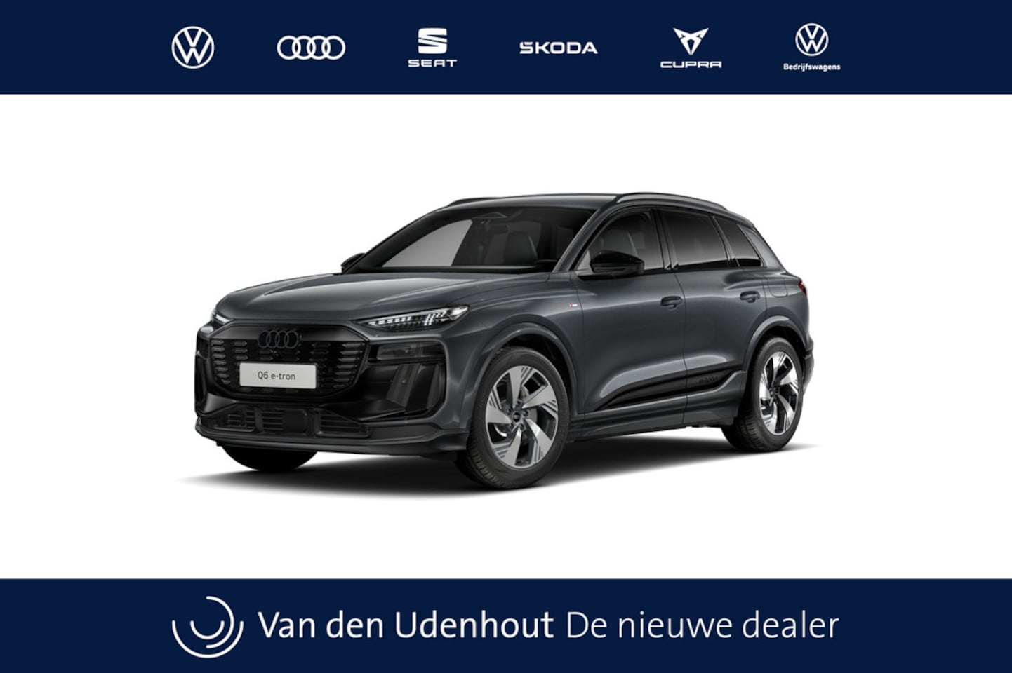 Audi Q6 e-tron - 252 1AT S edition Automaat | Adaptive air suspension | Exterieurpakket zwart - AutoWereld.nl