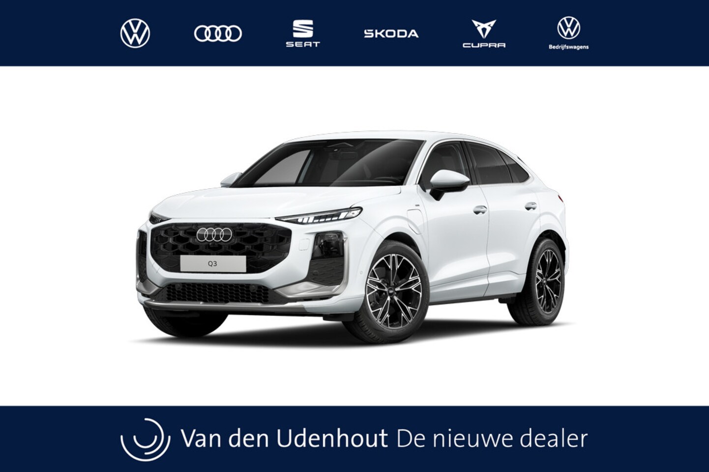 Audi Q3 Sportback - e-hybrid 272 S tronic S edition Automaat | Ledkoplampen, ledachterlichten, dynamische knip - AutoWereld.nl