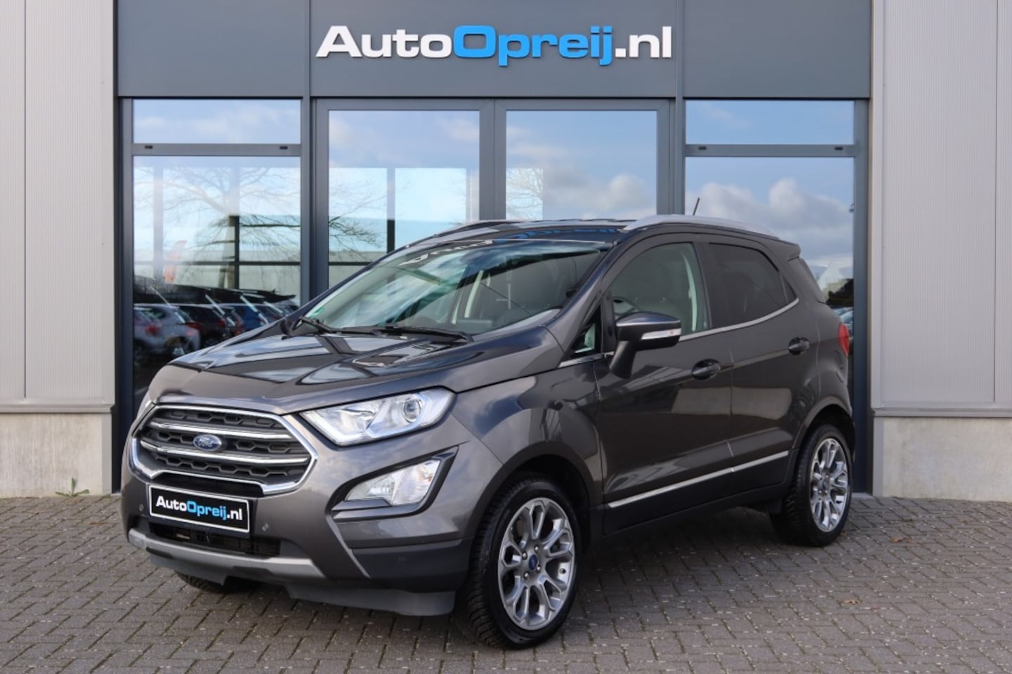Ford EcoSport - 1.0 EcoBoost Titanium Clima, NAVI, Camera, Winterpakket, Trekhaak afnb. - AutoWereld.nl