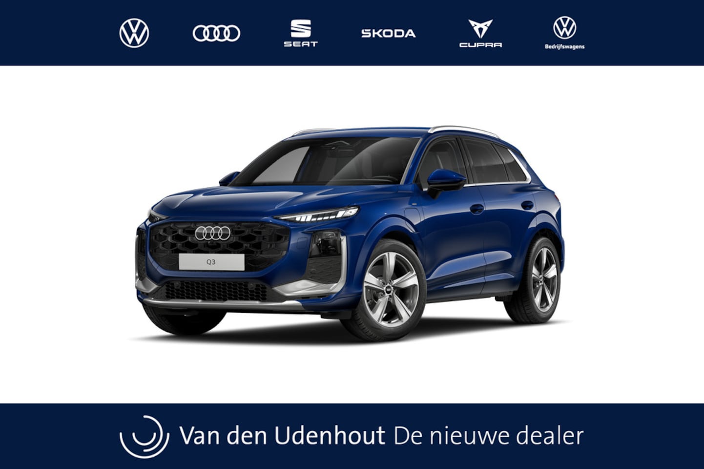 Audi Q3 - e-hybrid 272 S tronic S edition Automaat | Grootlichtassistent | Ledkoplampen, ledachterli - AutoWereld.nl