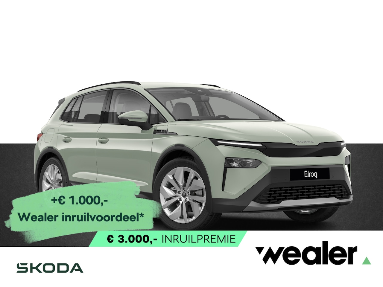 Skoda Elroq - 60 Business Edition 204 PK | Trekhaak | Navigatie | Dodehoek sensor | 20" lichtmetalen vel - AutoWereld.nl
