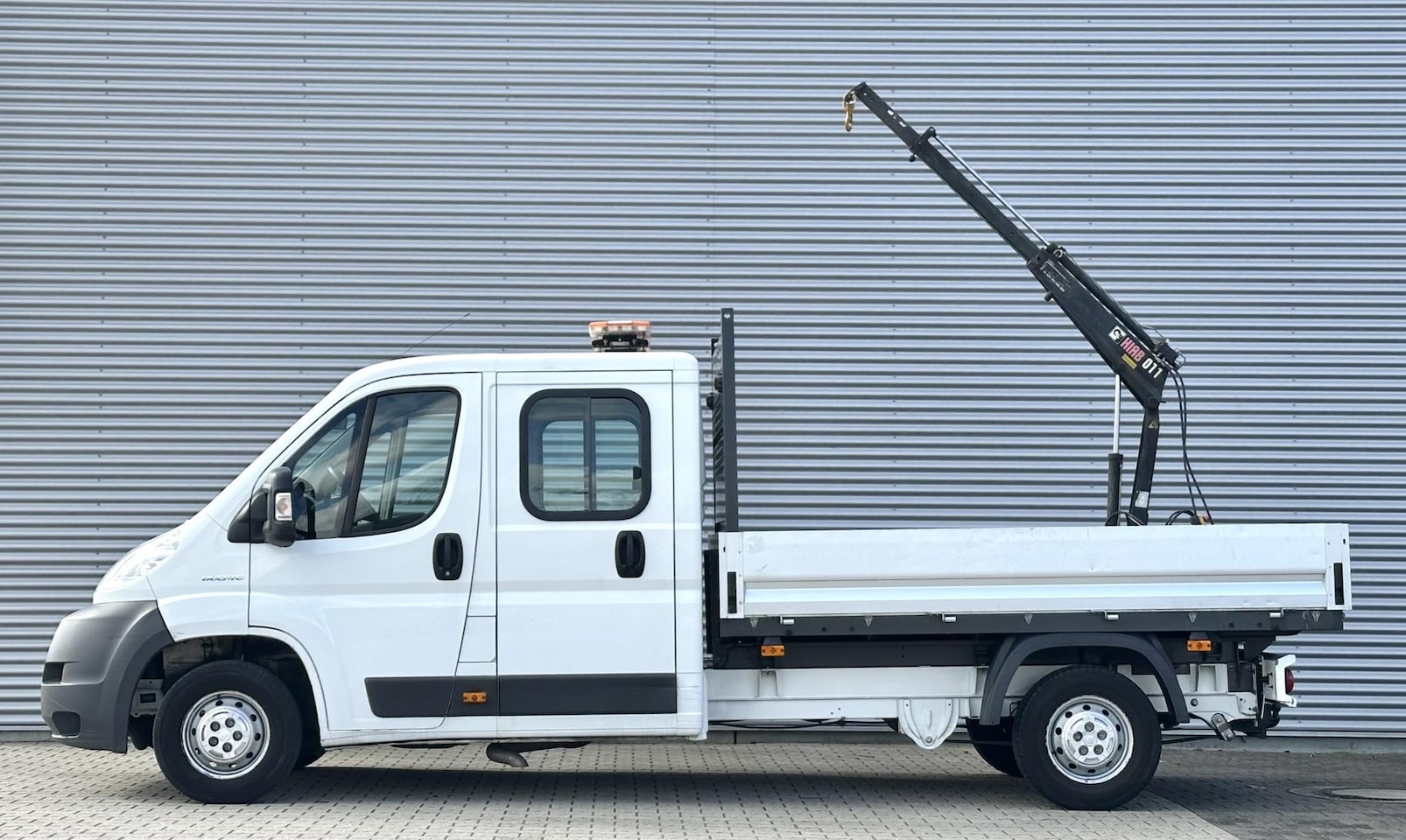 Fiat Ducato - 33 2.3 HIAB CRANE DC Dubbele cabine met Kraan - AutoWereld.nl
