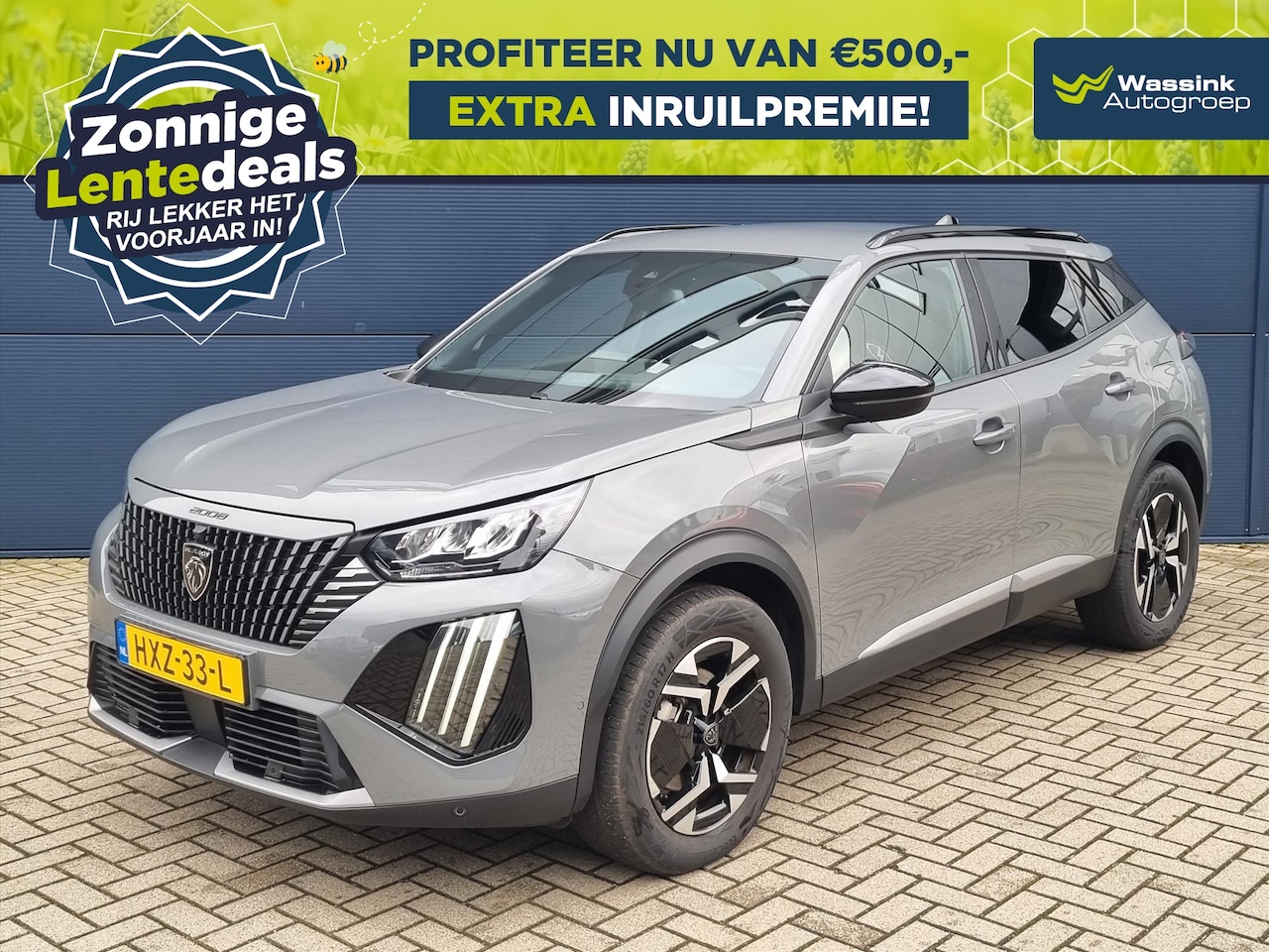 Peugeot 2008 - 1.2 Hybrid 145pk e-DCS6 Allure I LENTESALE | Camera I Carplay I Navigatie I Adaptive Cruis - AutoWereld.nl