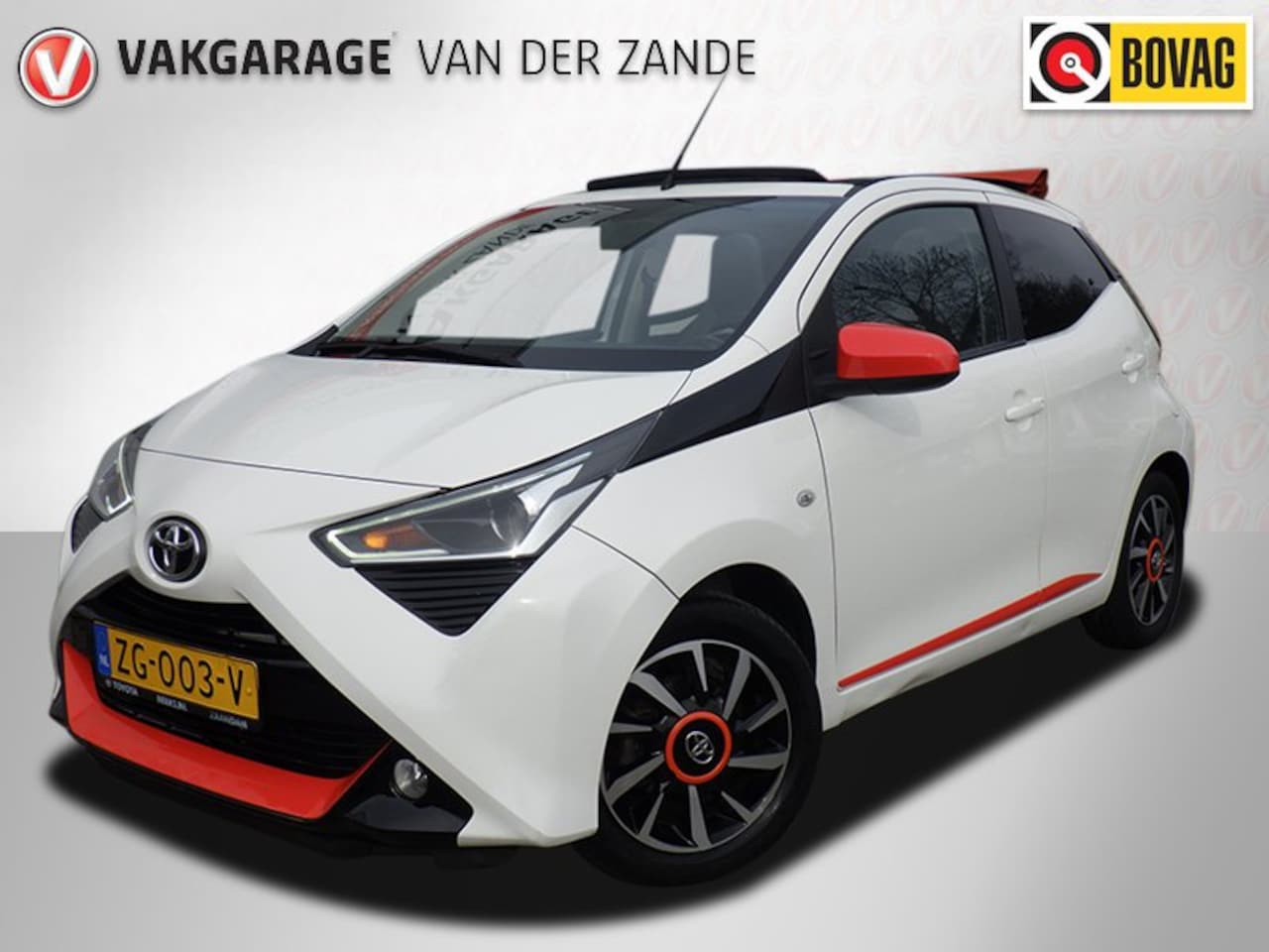 Toyota Aygo - 1.0 VVT-i x-otic 1.0 VVT-i x-otic, Open Dak, Camera, NL/NAP, Compleet! - AutoWereld.nl