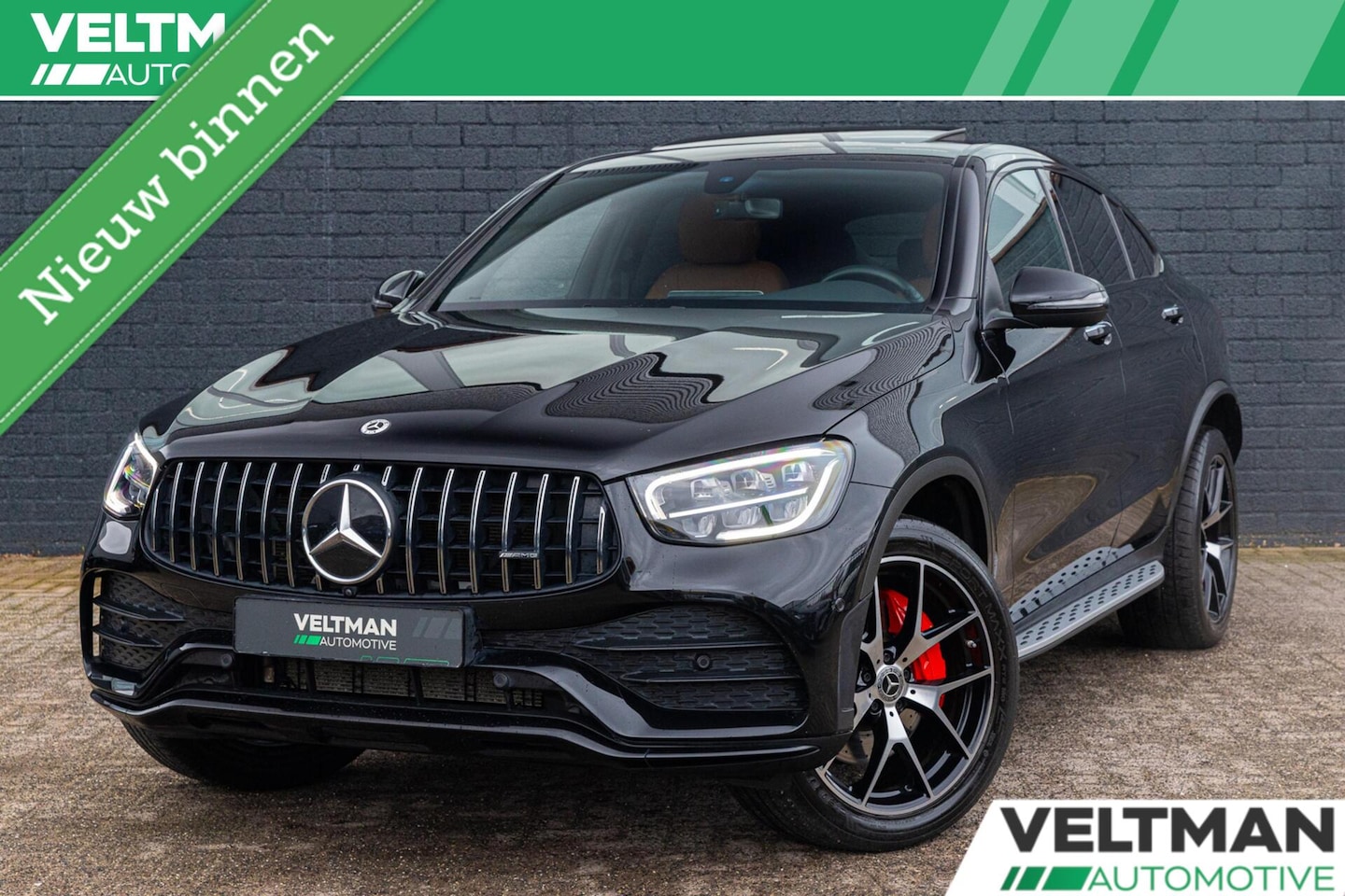 Mercedes-Benz GLC-klasse Coupé - 300e 4MATIC AMG LINE SCHUIFDAK DISTRONIC 20INCH CAMERA LEDER - AutoWereld.nl