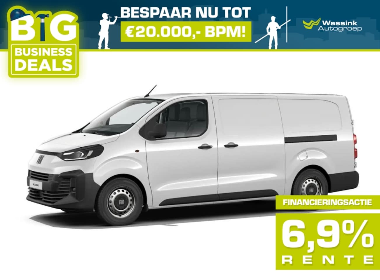 Fiat Scudo - GB 2.0 Diesel 180pk L3 Automaat | Trekhaak | Cruise Control | Moduwork - AutoWereld.nl