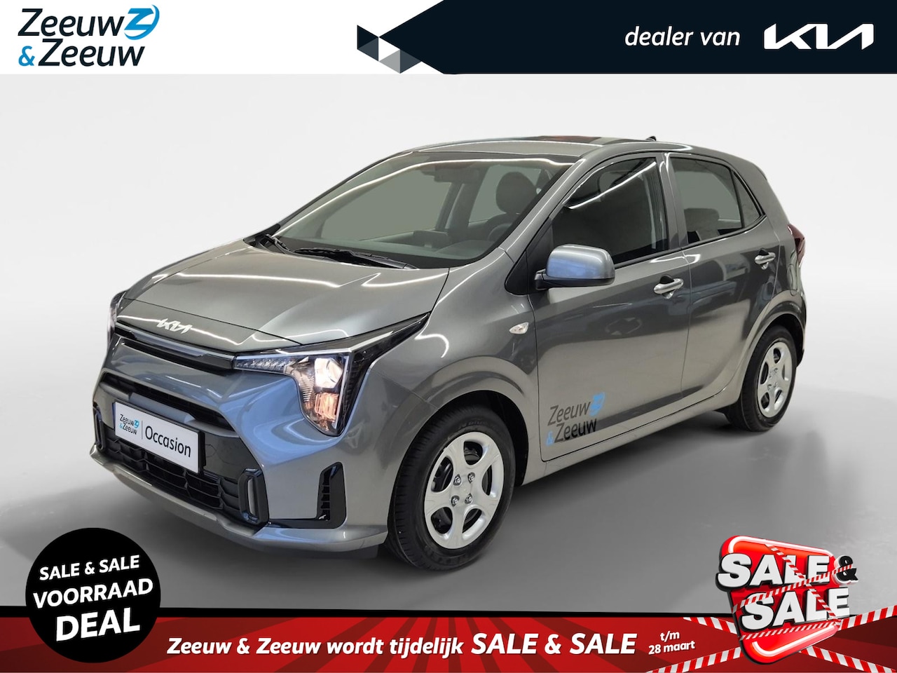 Kia Picanto - 1.0 GDi DynamicLine | Airco | Navi | Camera | DEMO | Elektrische ramen | Cruise Control | - AutoWereld.nl