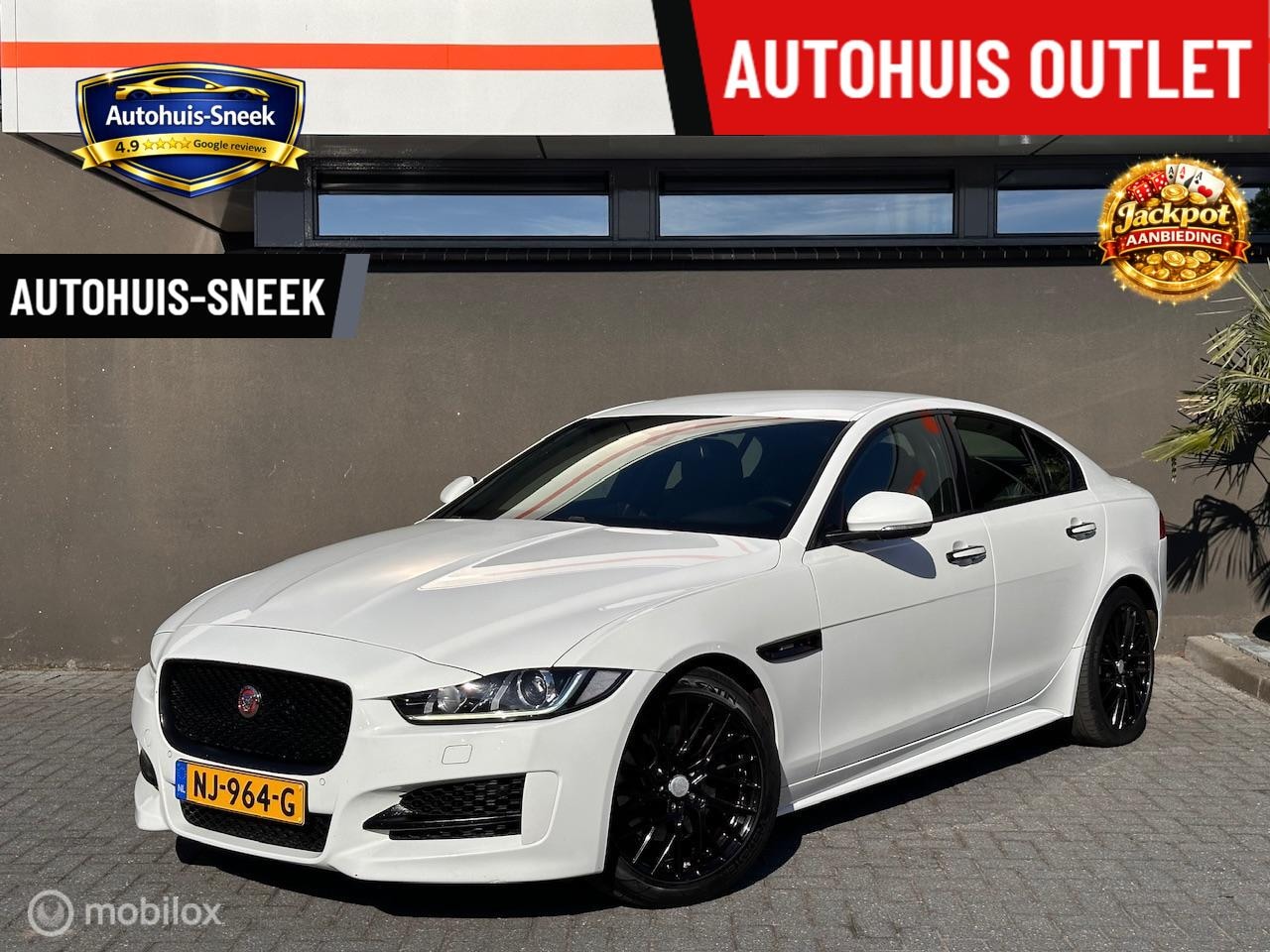 Jaguar XE - 2.0 D Portfolio R | 2015 | Half leder |Camera |18” - AutoWereld.nl