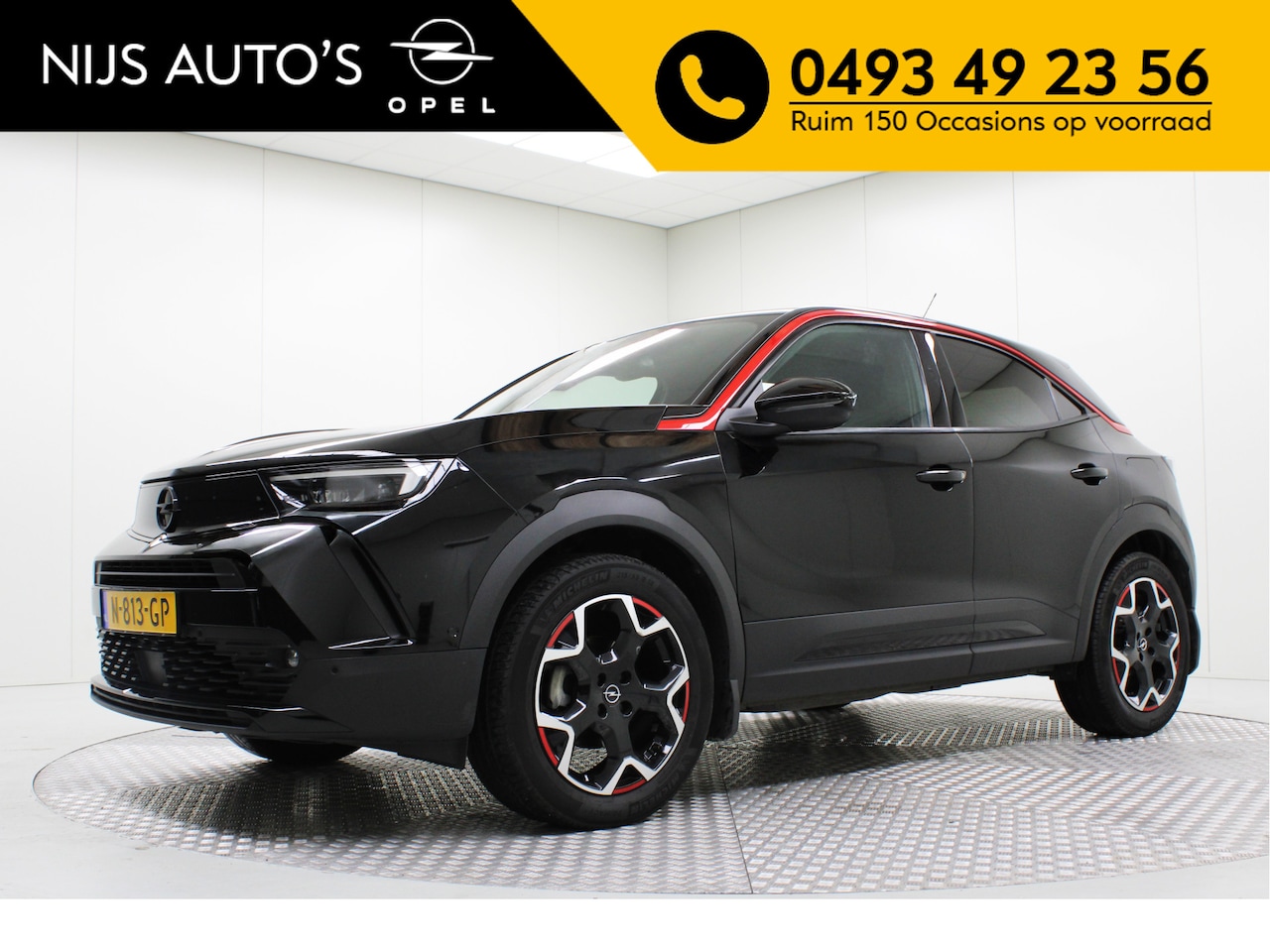 Opel Mokka - 1.2 Turbo GS Line | Automaat | Adapt. Cruise / Camera / Trekhaak / Navigatie / Carplay / B - AutoWereld.nl