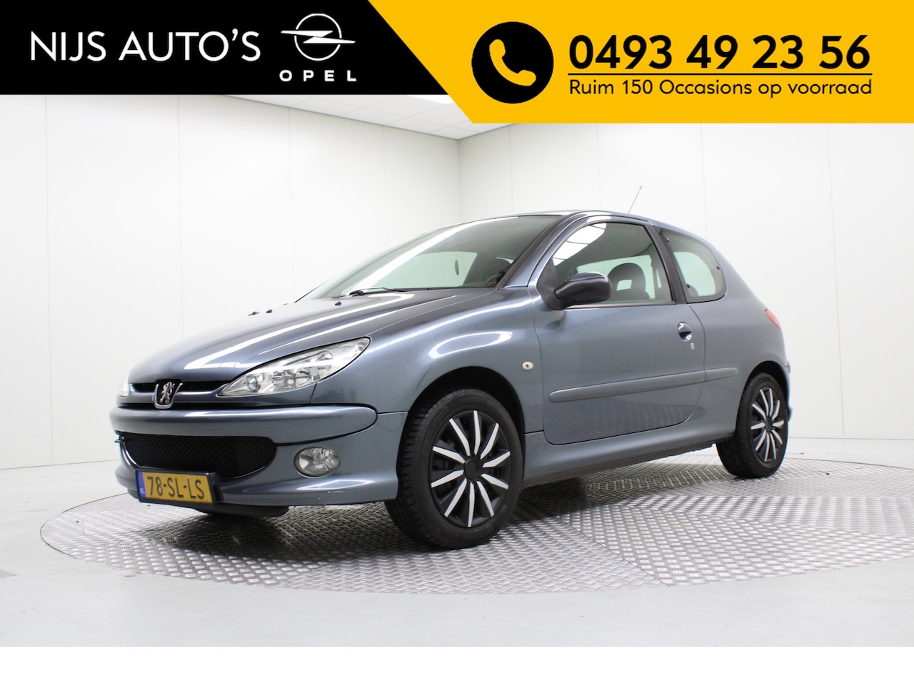 Peugeot 206 - 1.4-16V Air-line 3 | Airco / Elektrische Ramen / Trekhaak - AutoWereld.nl