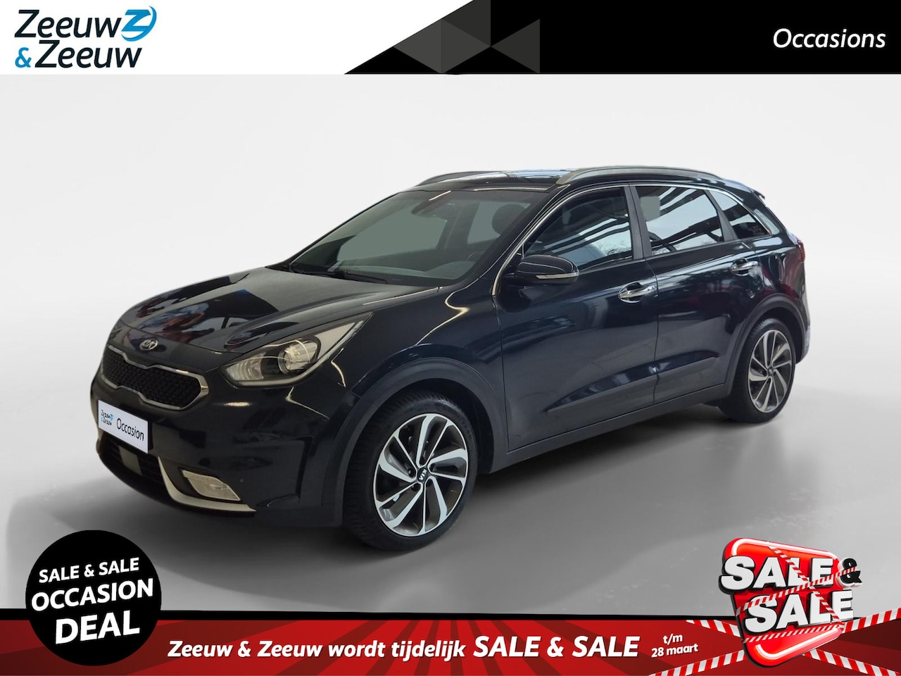 Kia Niro - 1.6 GDi Hybrid ExecutiveLine | Cruise Control | Climate Control | Open Dak | Camera | Stoe - AutoWereld.nl