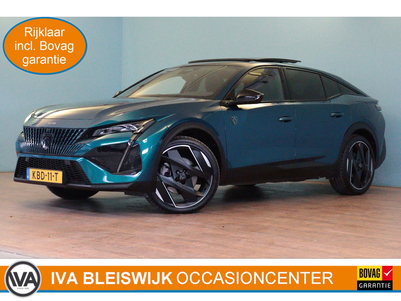 Peugeot 408 - 1.6 HYbrid GT 180 EAT8 | NAVI | 360-CAMERA + PDC | SCHUIF / KANTELDAK | LANE-ASSIST | FOCA - AutoWereld.nl