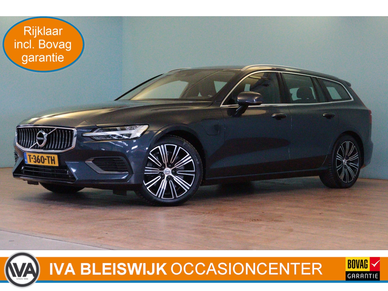 Volvo V60 - 2.0 T8 Twin Engine AWD Inscription | NAVI | CAMERA + PDC | ADAP CRUISE | LEER | TREKHAAK I - AutoWereld.nl