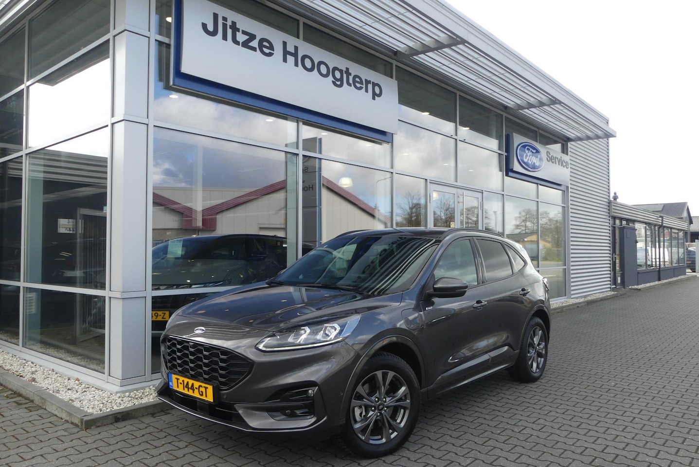 Ford Kuga - 2.5 PHEV ST-Line X TREKHAAK AFNEEMBAAR (1.500KG), HUD, WINTER PACK, ADAPT. CRUISE, CLIMA, - AutoWereld.nl