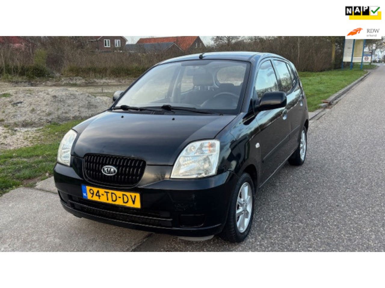 Kia Picanto - 1.0 LX 5-Drs Stuurbekrachting Audio-CD/MP3 Colorpakket LMV 14" ABS EBD Bestuurdersairbag D - AutoWereld.nl