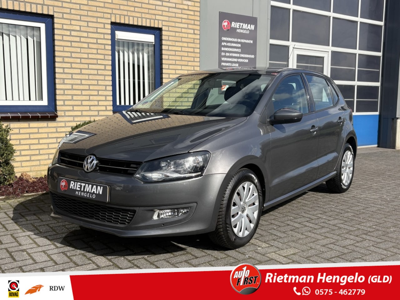 Volkswagen Polo - 1.2 TSI BlM. Comfl. BT-AIRCO-KETTING - AutoWereld.nl