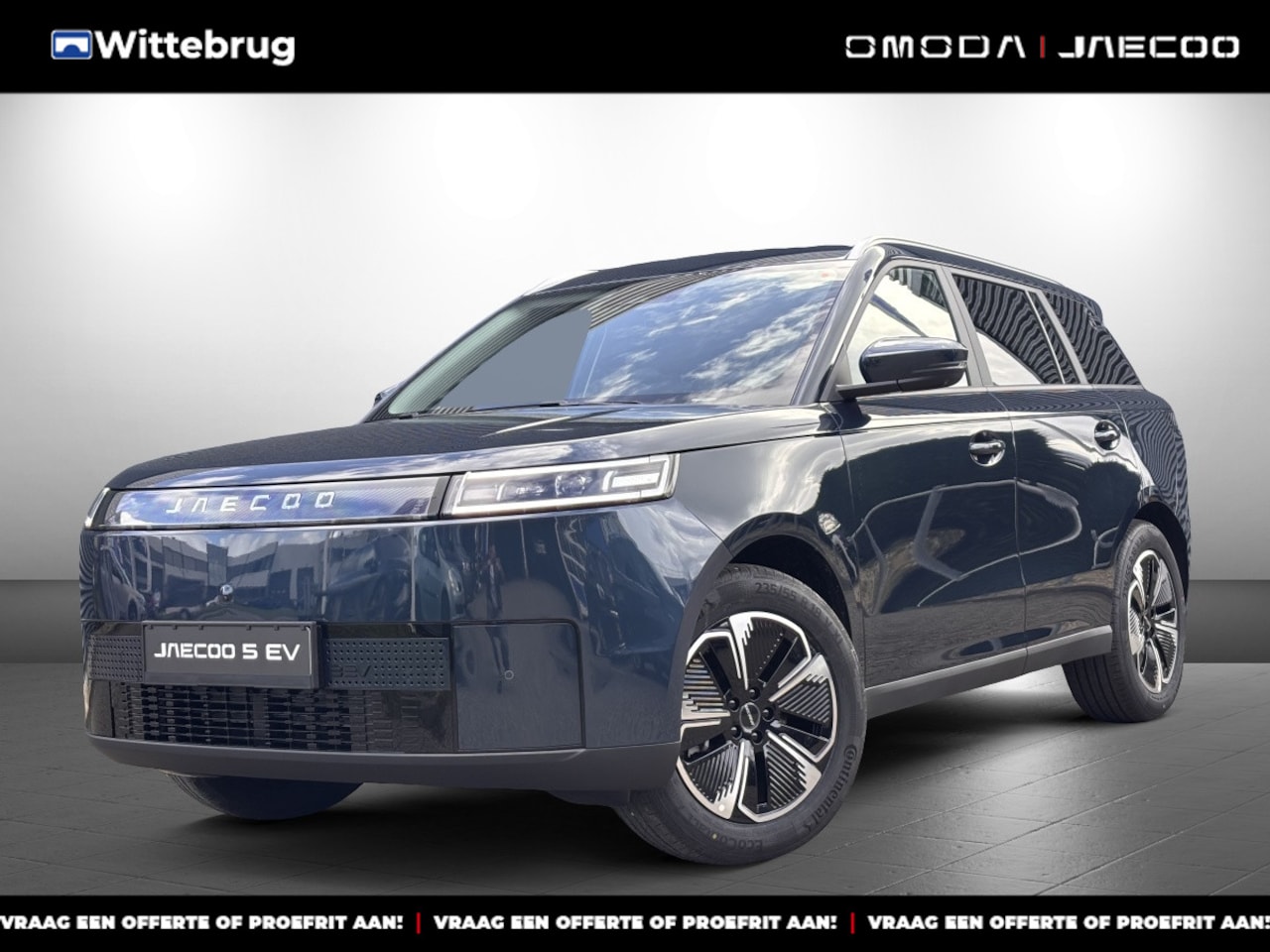 Jaecoo 5 - EV Exclusive 61 kWh Volledig Elektrisch met 402 km WLTP RANGE, Lederen bekleding en Stoelv - AutoWereld.nl