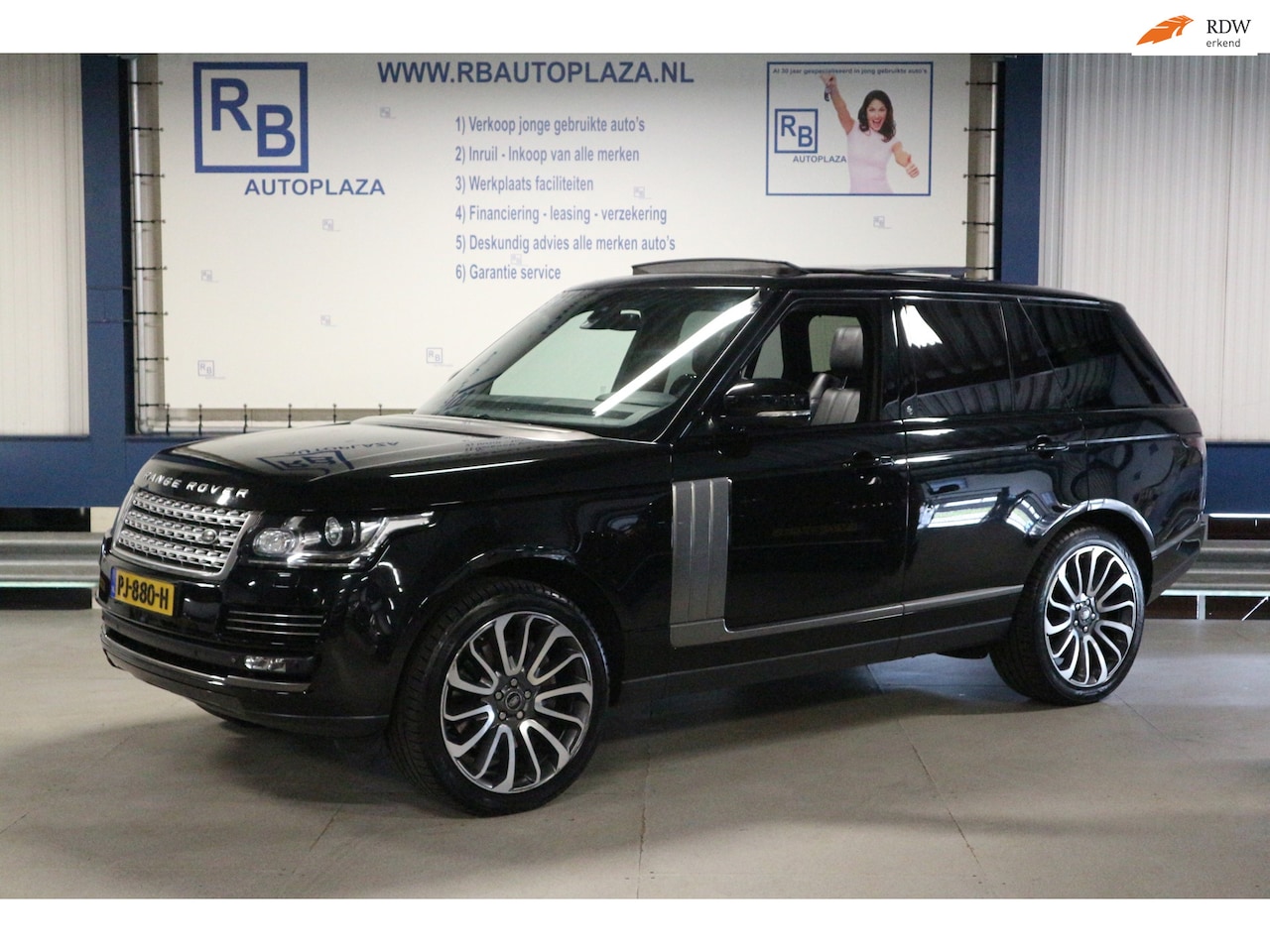 Land Rover Range Rover - 4.4 SDV8 / BLACK ON BLACK / MASSAGE / 6000 BPM ! ! ! - AutoWereld.nl