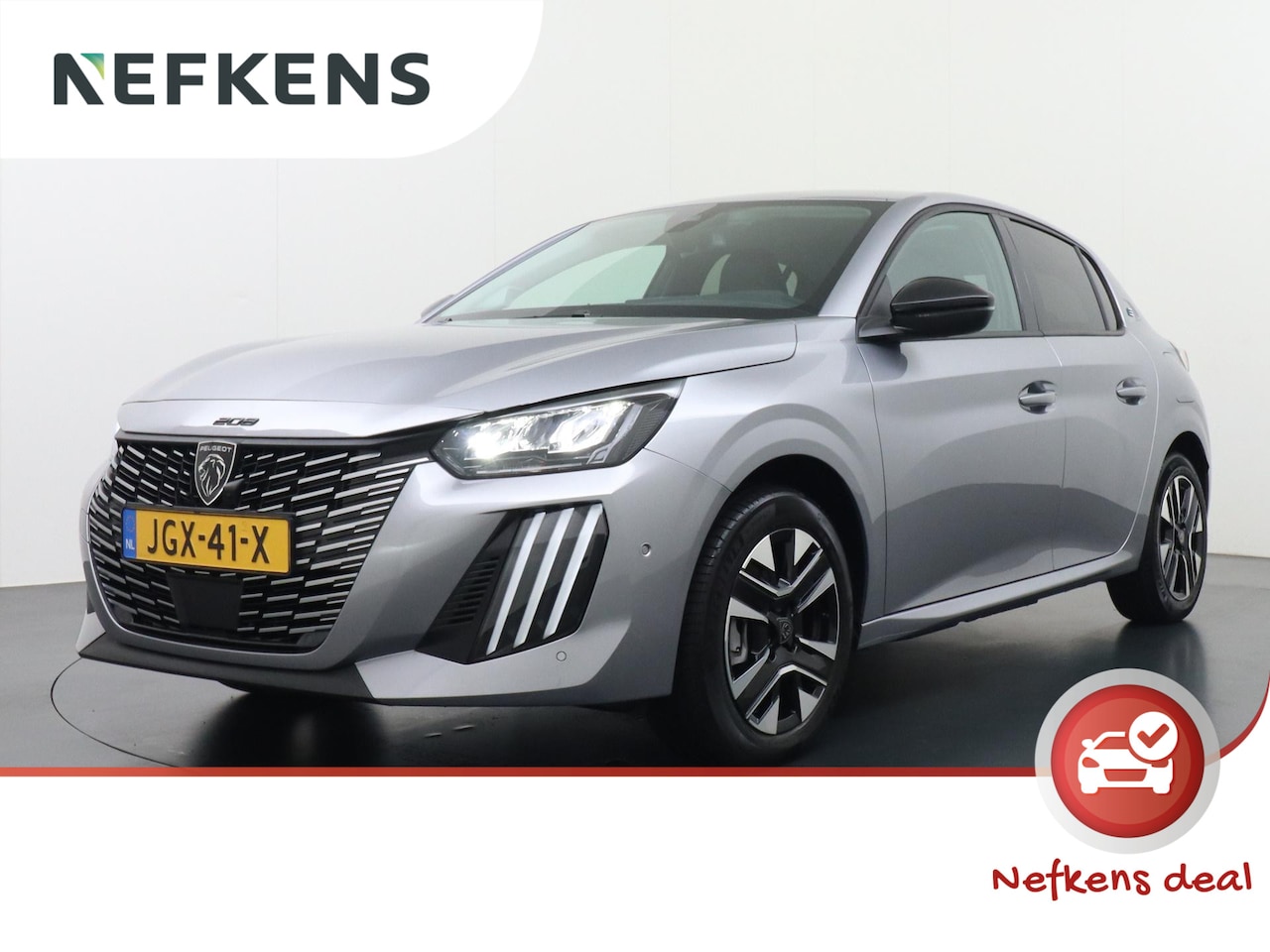 Peugeot e-208 - EV Allure Avantage 51 kWh | Demo | Navigatie | Camera achter | Cruise control adaptief | - AutoWereld.nl