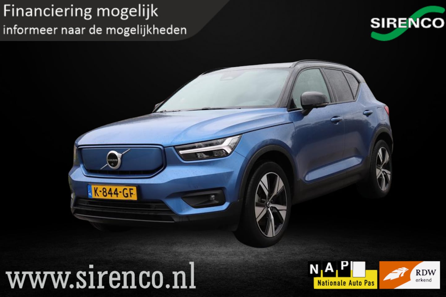 Volvo XC40 - Recharge P8 AWD R-Design | 360 cam | pilotassist plus | H&K premium sound | stoel+stuur ve - AutoWereld.nl
