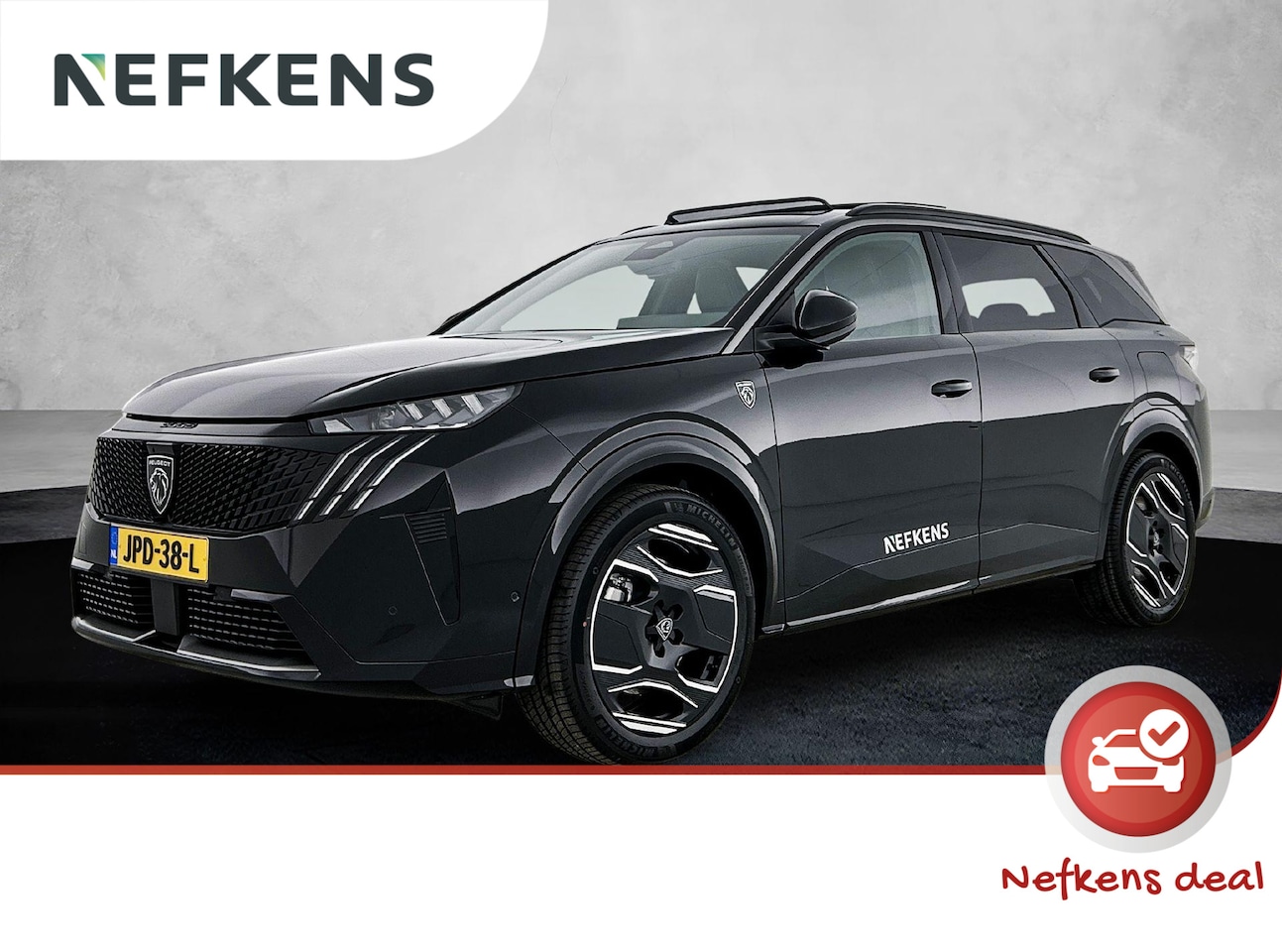 Peugeot e-5008 - GT Avantage 73 kWh 210pk Automaat | 8 JAAR GARANTIE | Schuif-/Kanteldak | Leder | 360 Came - AutoWereld.nl