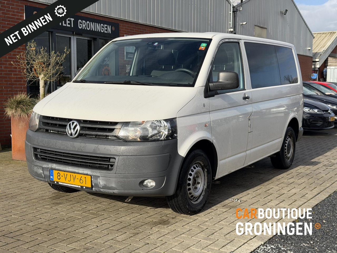 Volkswagen Transporter - 2.0 TDI L1H1 T800 DC | AIRCO | TREKHAAK - AutoWereld.nl