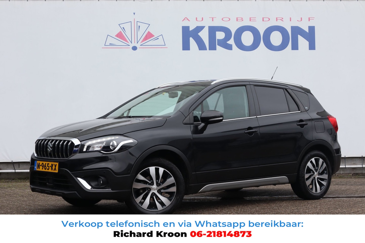 Suzuki S-Cross - 1.4 Boosterjet Style Smart Hybrid|Pano|Trekhaak|Sensoren| - AutoWereld.nl