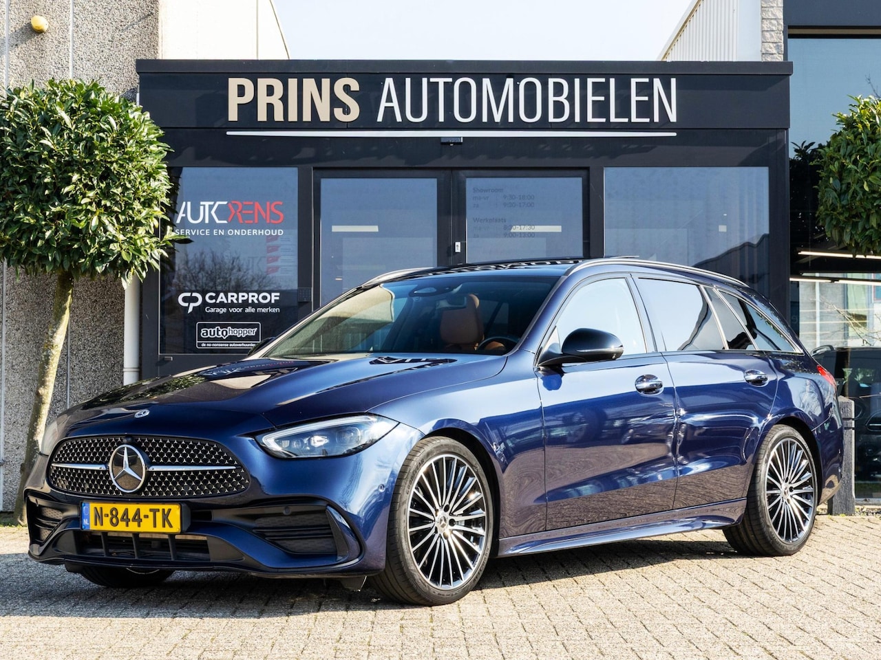 Mercedes-Benz C-klasse Estate - 200 AMG-Line|Pano|Sfeer|Adaptcr|Memory - AutoWereld.nl