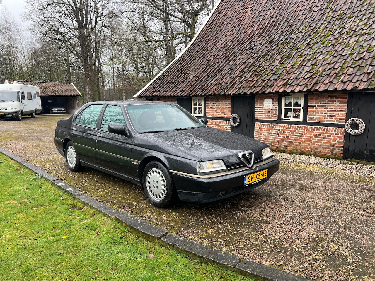 Alfa Romeo 164 - 2.0 T.Spark L Hierbij verkoop ik mijn goed rijdende alfa Romeo 164 2.0 super TS Twin Spark uit 1997 loop - AutoWereld.nl