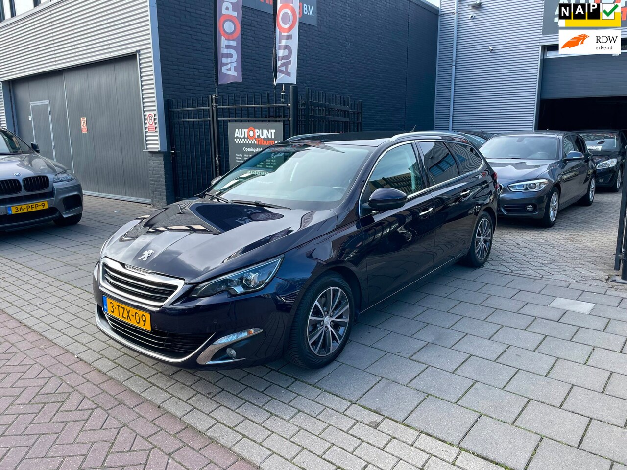 Peugeot 308 SW - 1.6 THP Allure Trekhaak Pano Navi Airco PDC NAP APK - AutoWereld.nl