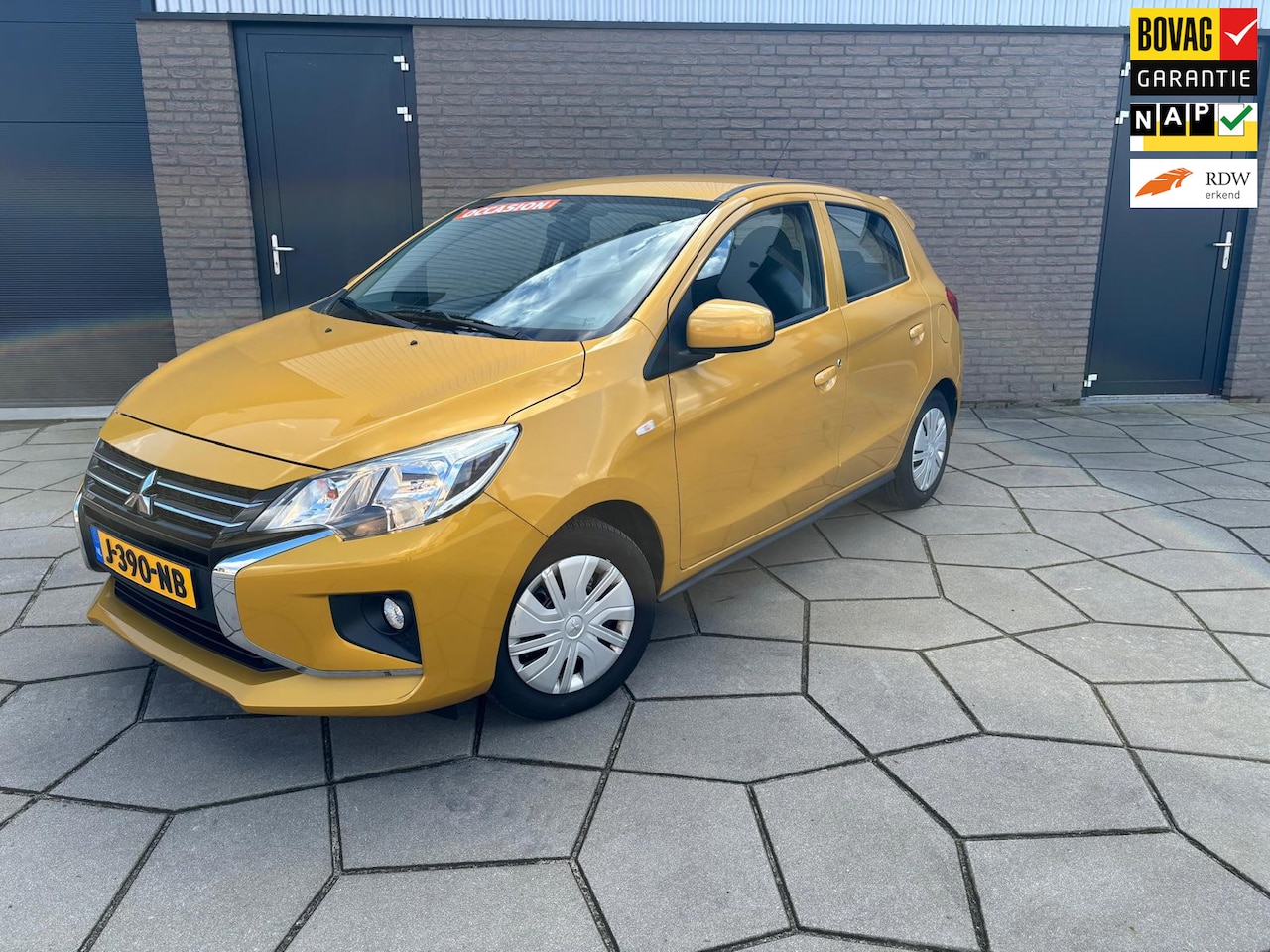 Mitsubishi Space Star - 1.0 Cool+ | 5 Drs| AIRCO| USB+AUX |verstralers| Isofix| centrale vergrendeling op afstand - AutoWereld.nl