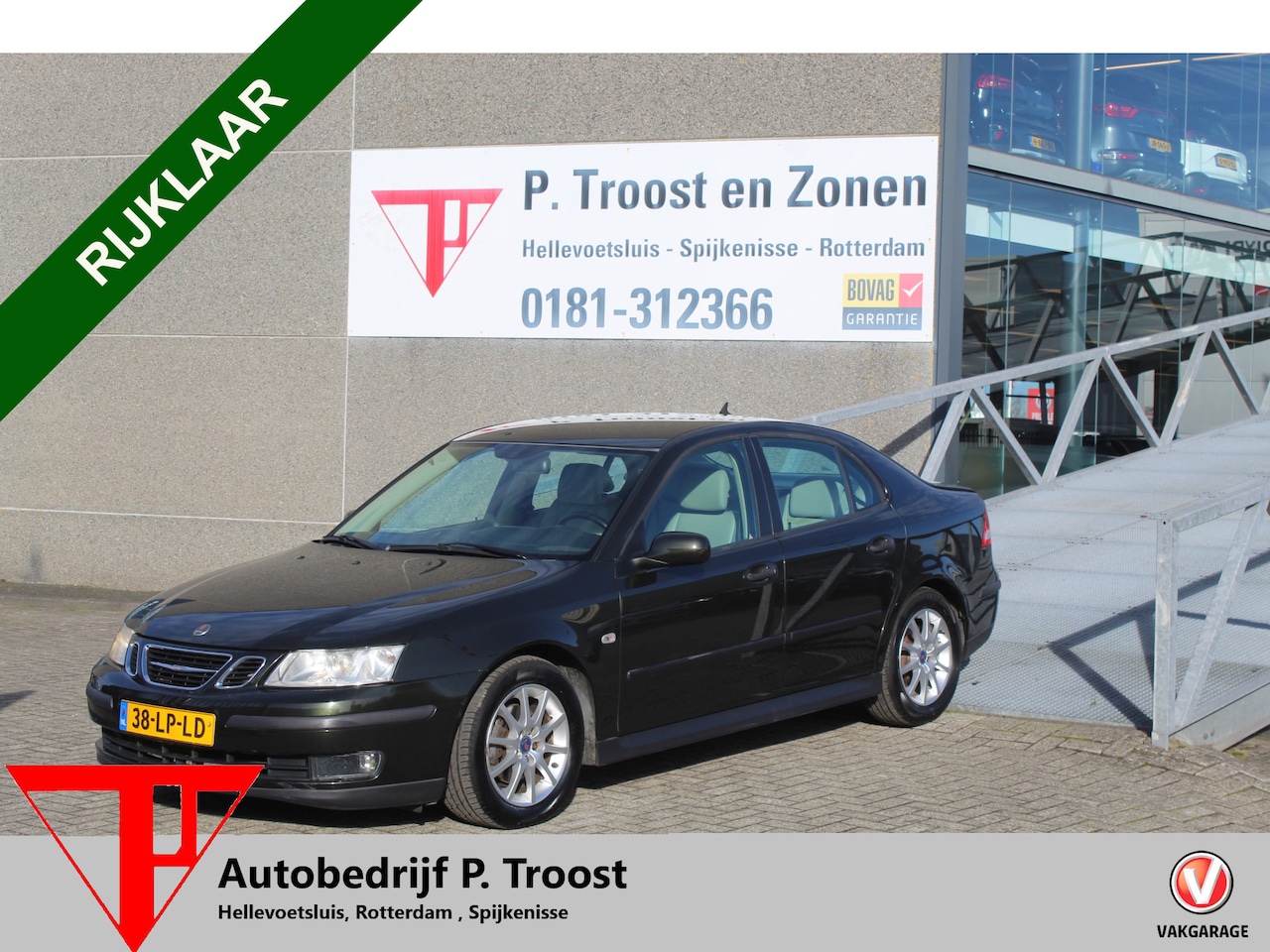 Saab 9-3 Sport Sedan - 1.8t Vector Automaat Orig. NL auto /Climatronic/Parkeersensoren/Lederen bekleding Lage kil - AutoWereld.nl