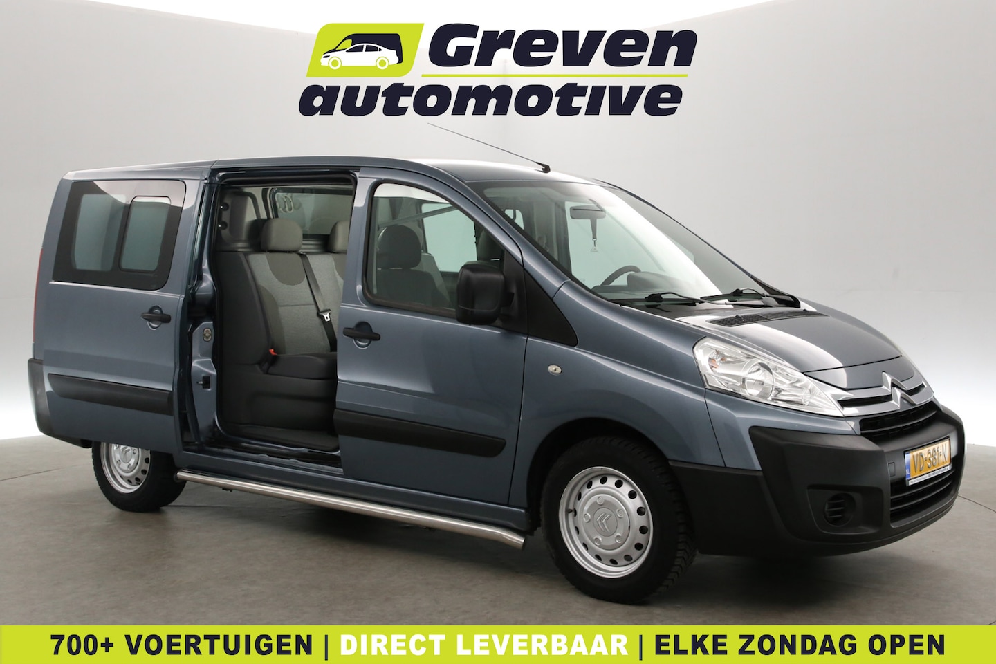 Citroën Jumpy - 2.0 HDI L2H1 | Marge | Dubbele Cabine | Airco | Cruise | Trekhaak | 2xSchuifdeur | Parkeer - AutoWereld.nl