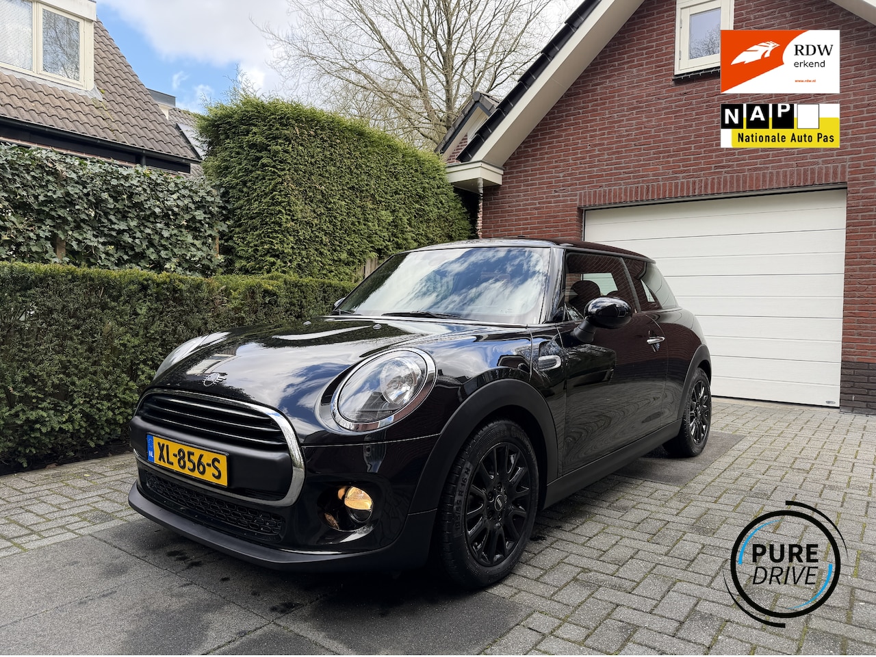 MINI Mini - 1.5 One Pepper MINI One 1.5 Black Edition | Pepper | Bj.2019 | Navi | Automaat - AutoWereld.nl