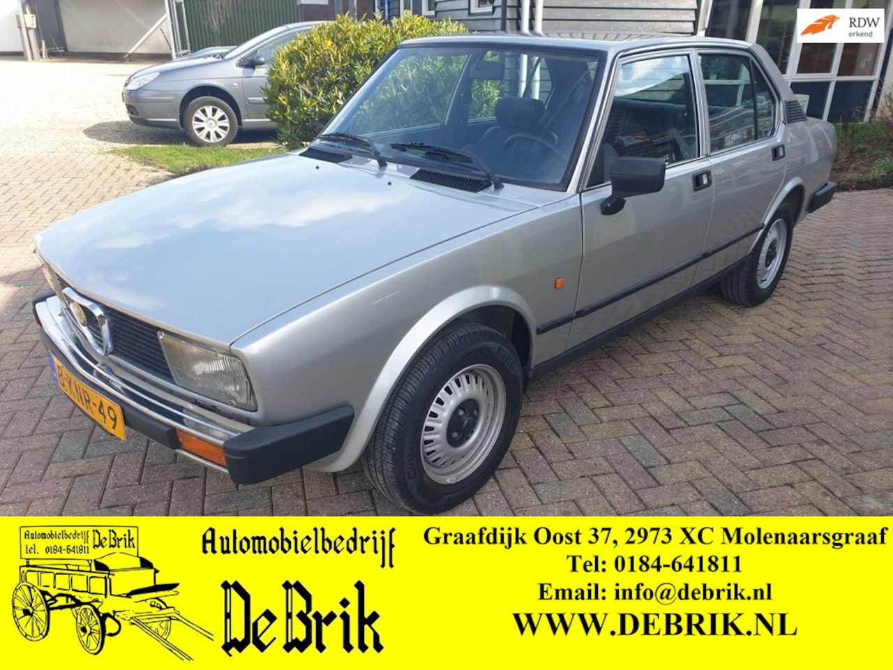 Alfa Romeo Alfetta - Alfa Romeo Alfetta 1,6 volledig gerestaureerd, - AutoWereld.nl