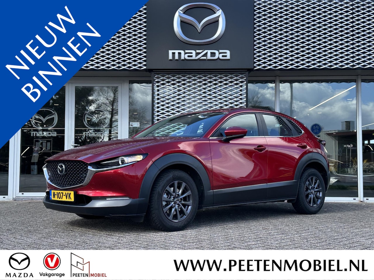 Mazda CX-30 - 2.0 e-SkyActiv-G Comfort Automaat | ADAPTIVE CRUISE | APPLE CARPLAY | CAMERA | RIJKLAARPRI - AutoWereld.nl