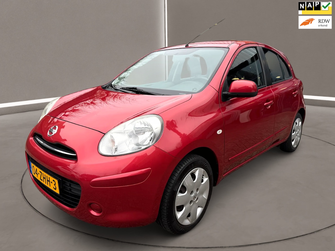 Nissan Micra - 1.2 DIG-S Acenta 98 Pk 5 deurs Airco 26 dkm Nap 1e Eig. - AutoWereld.nl