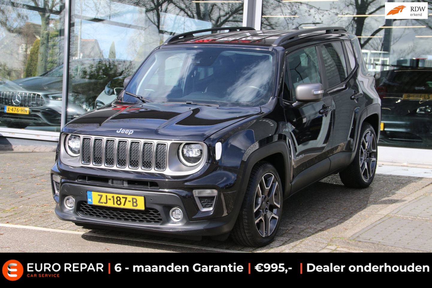 Jeep Renegade - 1.3T Limited NL-AUTO NAP CAMERA AUTOMAAT! - AutoWereld.nl