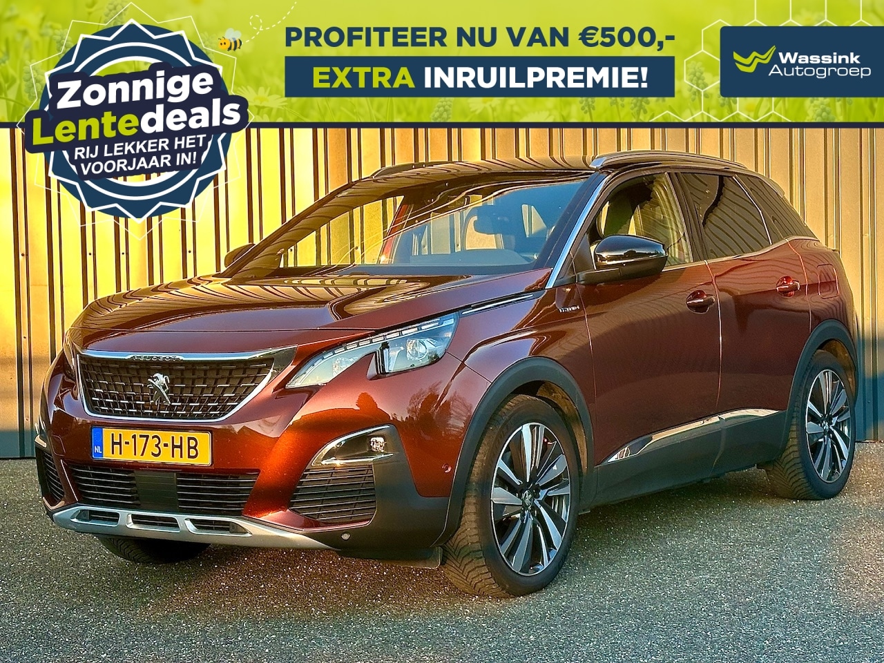 Peugeot 3008 - HYbrid4 300pk e-EAT Première LENTEDEALS I Trekhaak 1250KG I All Season I Dode Hoek I Navig - AutoWereld.nl