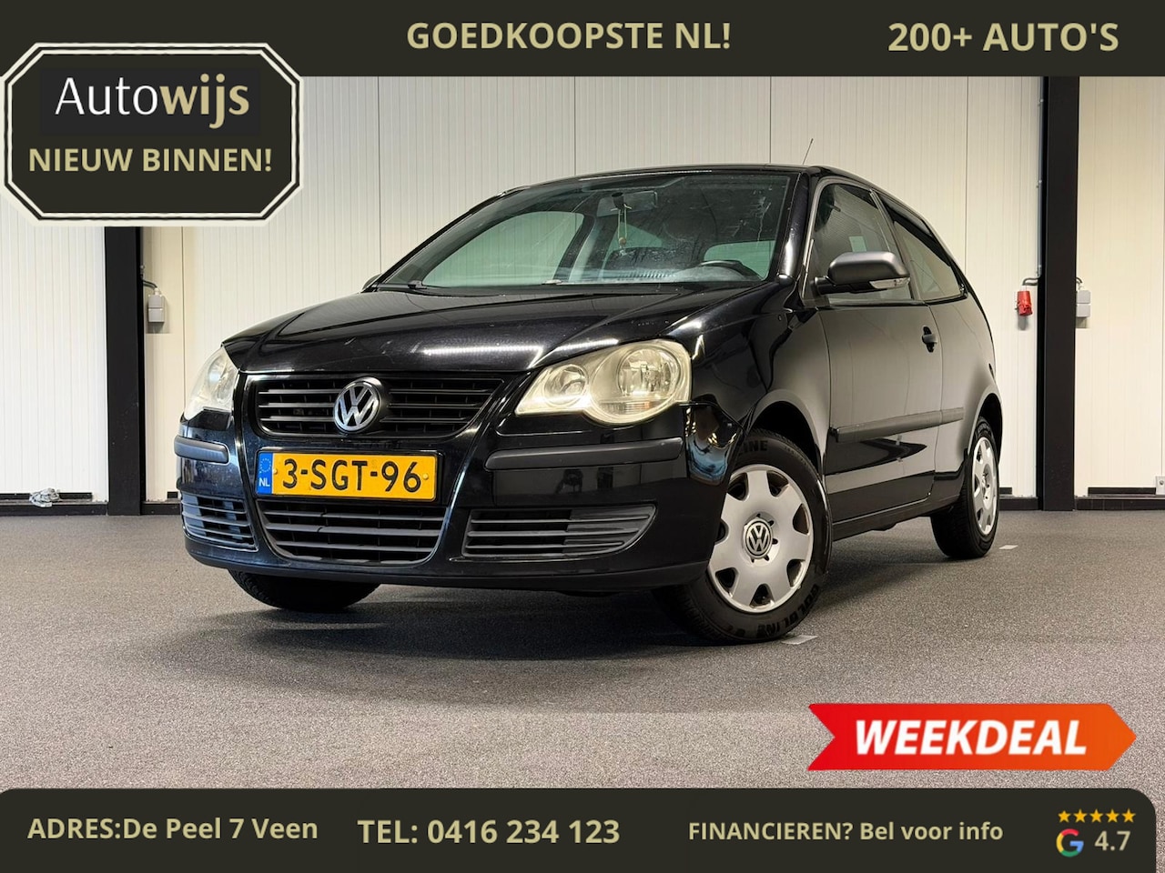 Volkswagen Polo - 1.2-12V Trendline|APK 3-2027|Airco|GOED ONDERHOUDEN - AutoWereld.nl