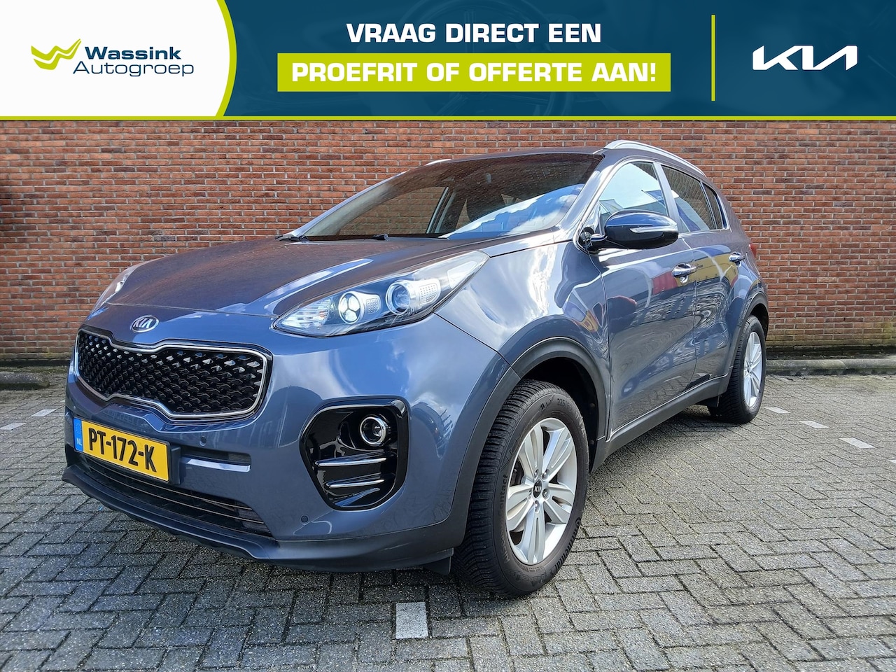 Kia Sportage - 1.6 GDi 132pk ECOdynamics EconomyLine | Trekhaak | 17 inch licht metalen velgen | - AutoWereld.nl