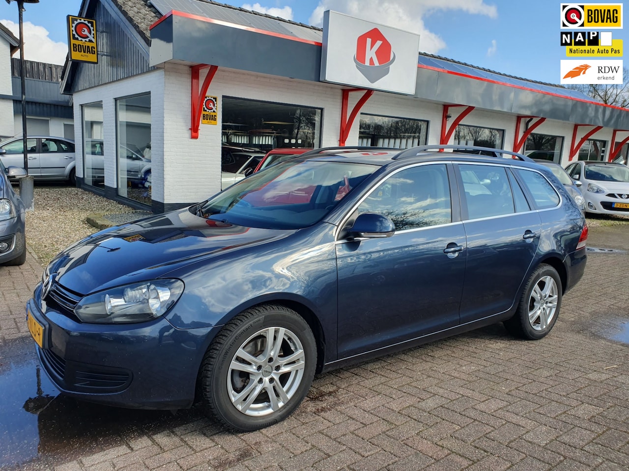 Volkswagen Golf Variant - 1.4 TSI Comfortline NAVI/CLIMA/CARPLAY BJ 2010 - AutoWereld.nl