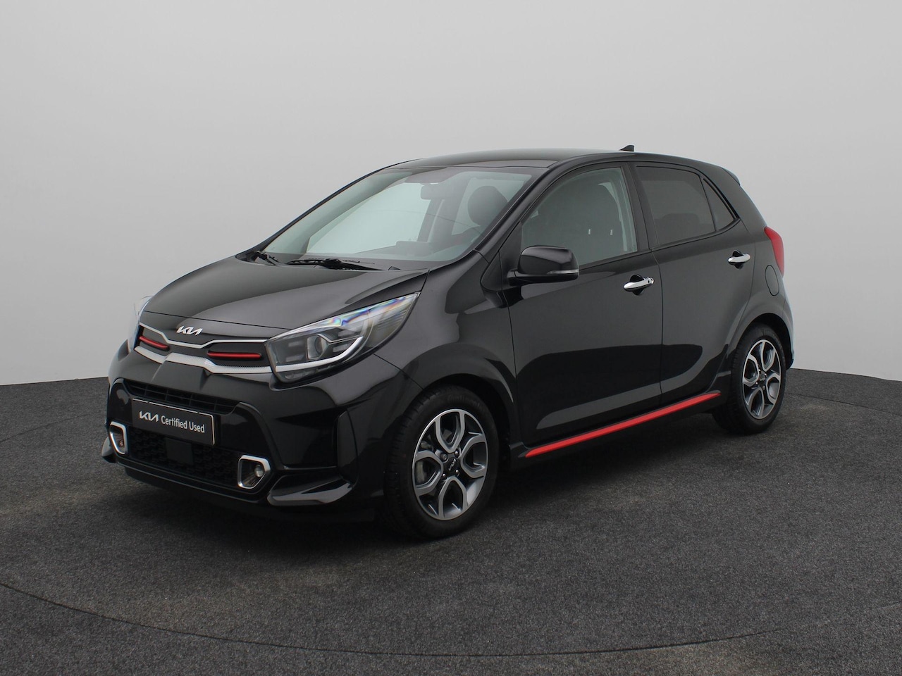 Kia Picanto - 1.0 DPi GT-Line | Leder | Camera | Sensoren | Cruise Control | Navigatie | Sportief! - AutoWereld.nl