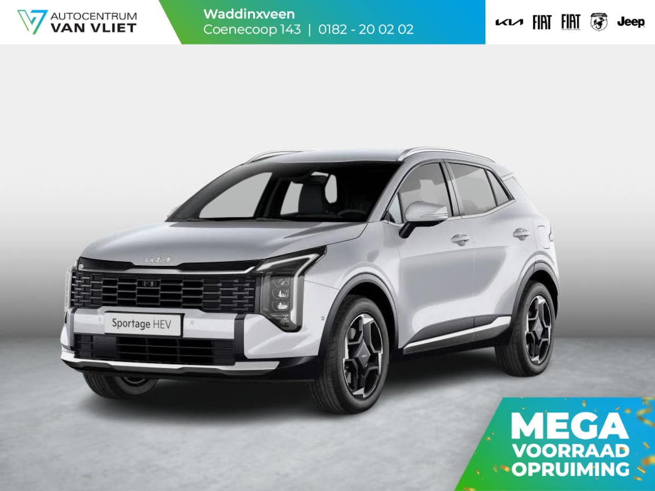 Kia Sportage - 1.6 T-GDi Hybrid DynamicPlusLine | Uit voorraad leverbaar - AutoWereld.nl