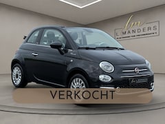 Fiat 500 C - 1.0 Hybrid Dolcevita 2021 ZWART | Cabrio | Apple CarPlay